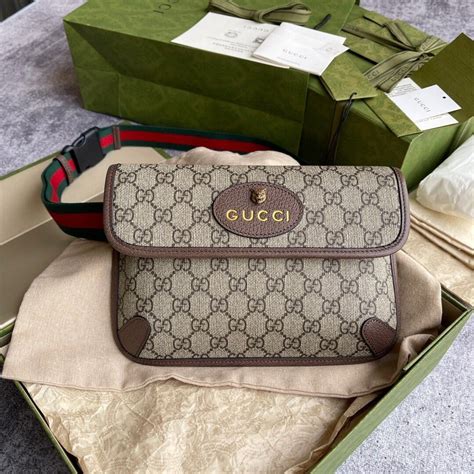 marsupio gucci rosso falso|Marsupio Neo Vintage in tessuto GG Supreme .